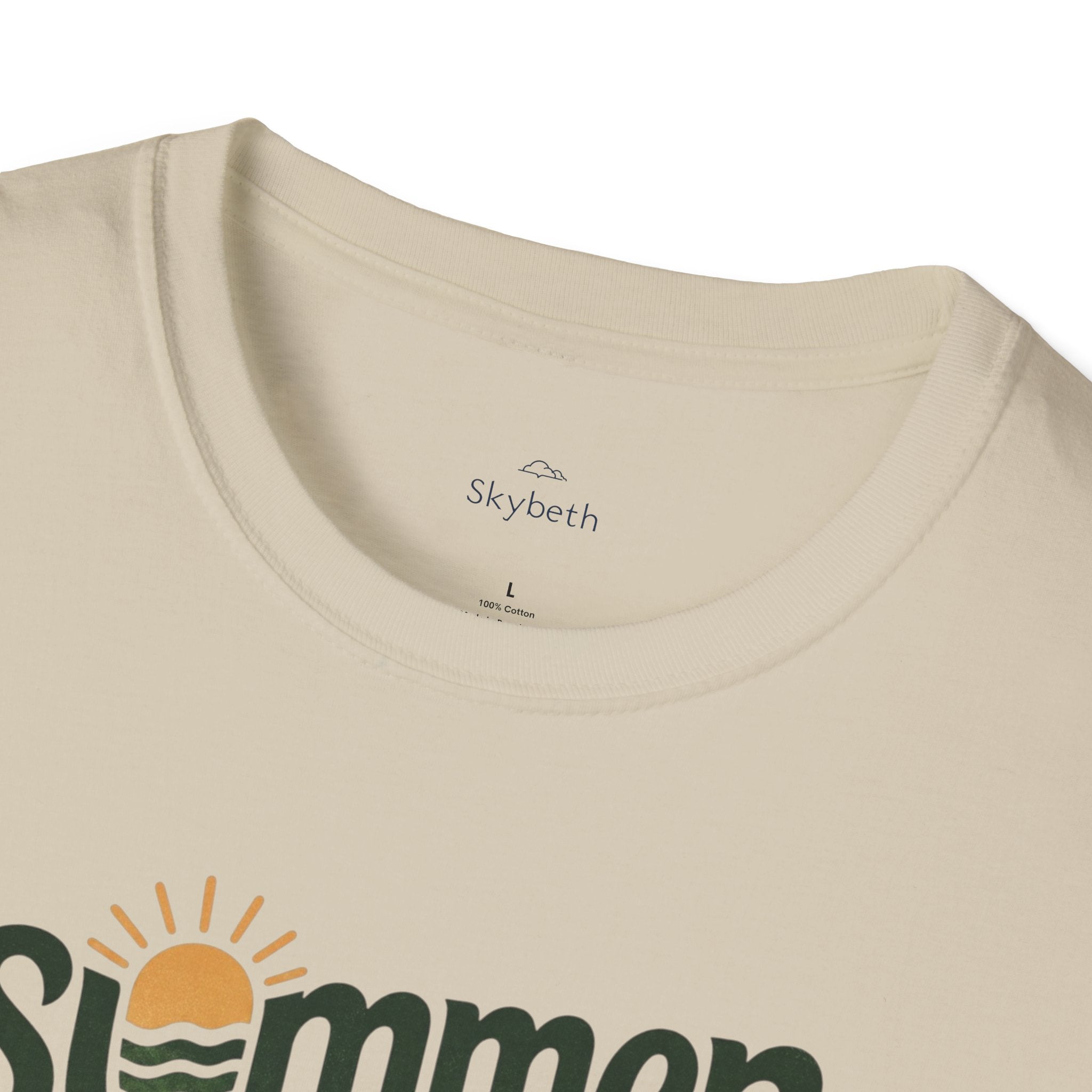 Summer Is On T-Shirt — Retro Traffic Light Sun Graphic Tee