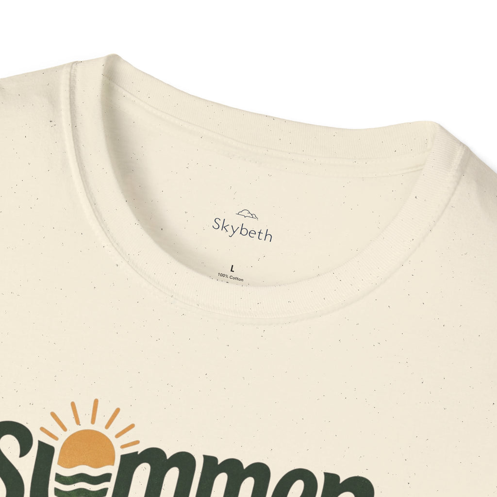 Summer Is On T-Shirt — Retro Traffic Light Sun Graphic Tee