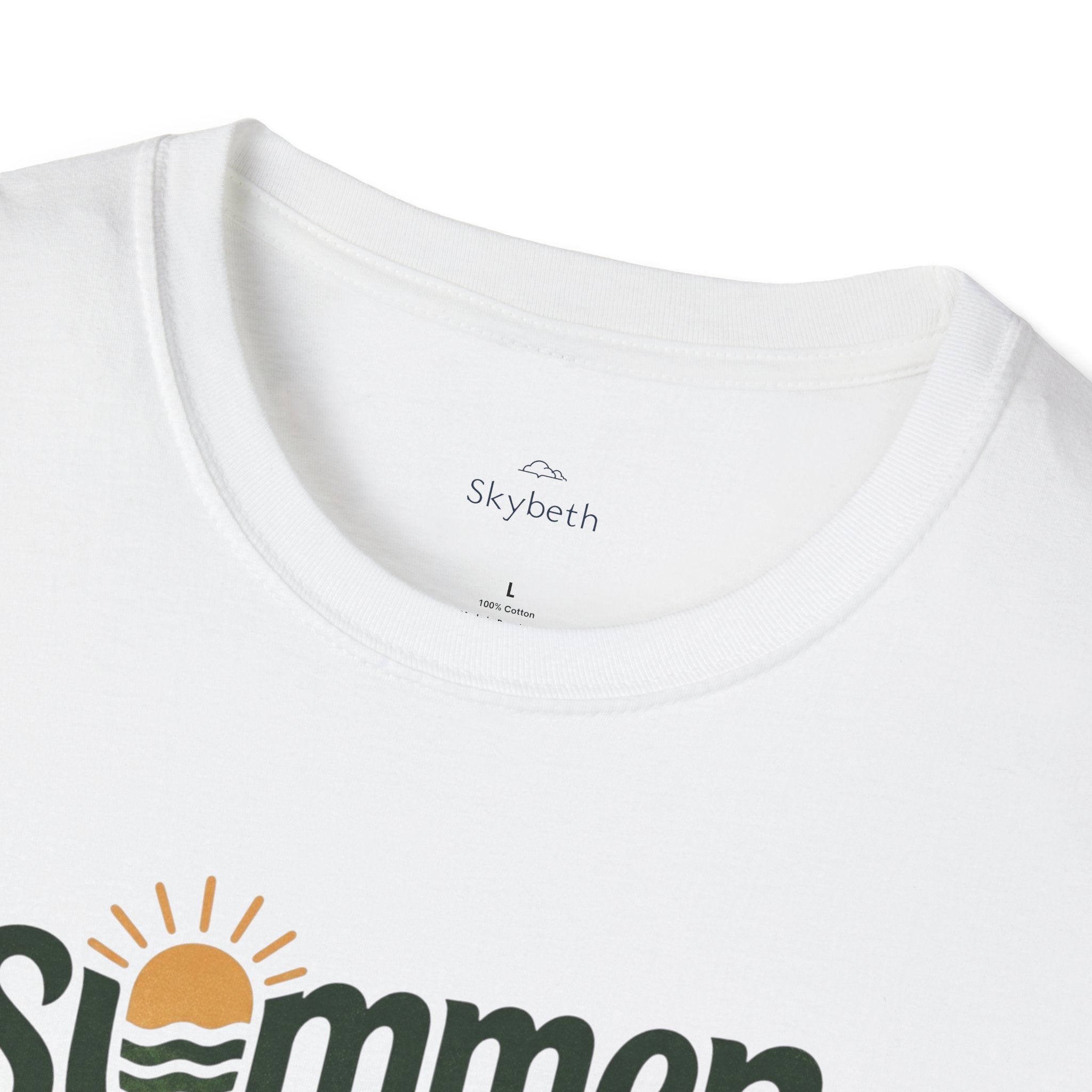 Summer Is On T-Shirt — Retro Traffic Light Sun Graphic Tee