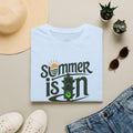 Summer Is On T-Shirt — Retro Traffic Light Sun Graphic Tee